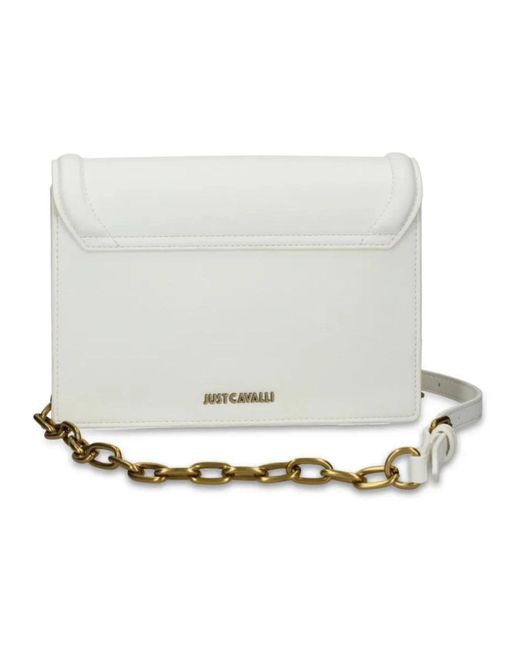 Just Cavalli White Cross Body Bags