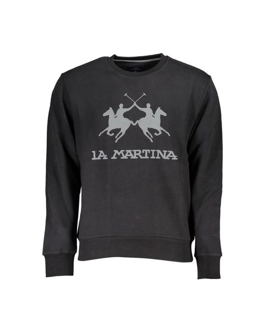 La Martina Sweatshirts in Black für Herren