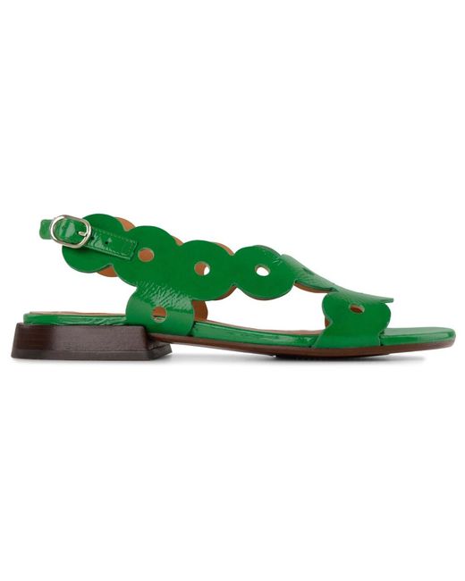 Flat Sandals Chie Mihara en coloris Green