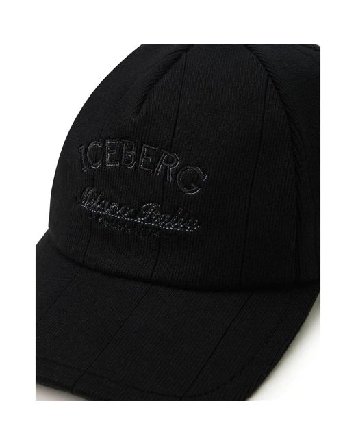Caps Iceberg en coloris Black