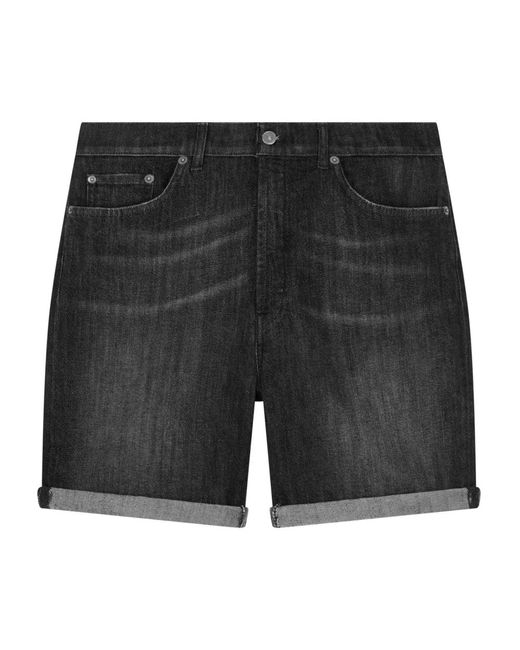 Shorts > denim shorts Dondup en coloris Black