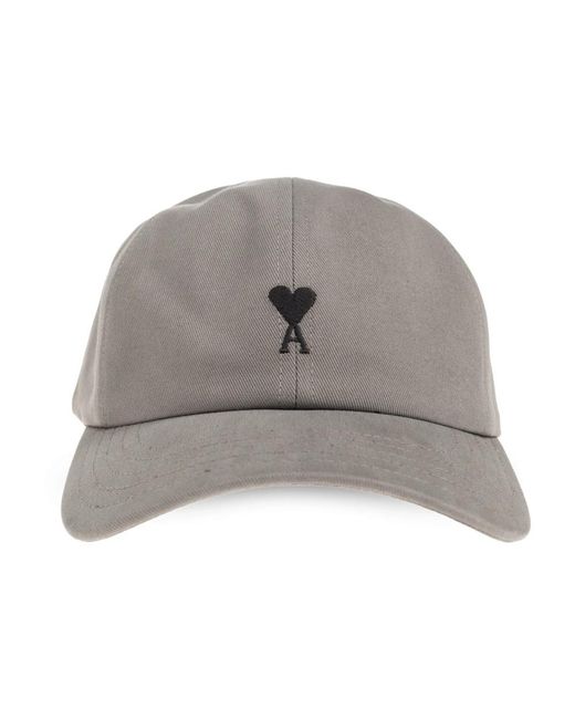 Ami Paris Caps in Gray | Lyst