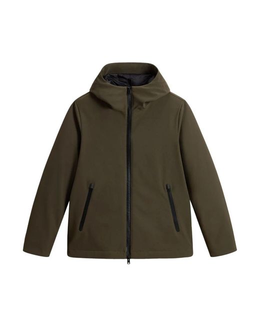 Woolrich Green Jackets for men