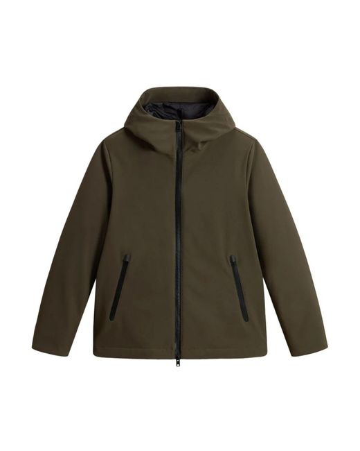 Woolrich Green Jackets for men