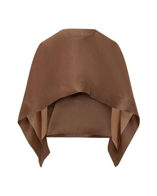 Capes Alberta Ferretti de color Brown
