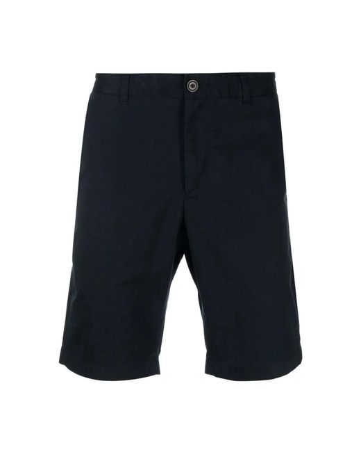 Vince Schwarze casual baumwollshorts in Blue für Herren