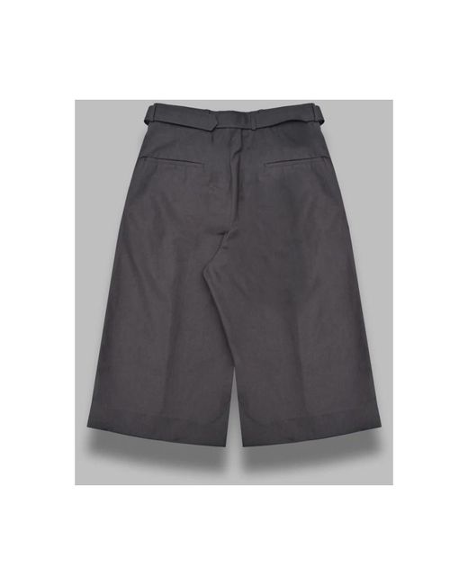 Dries Van Noten Gray Casual Shorts for men