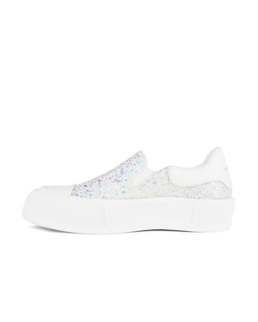 McQueen White Sneakers