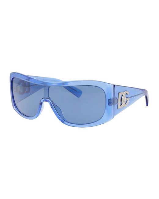 Occhiali da sole alla moda con modello 0dg4454 di Dolce & Gabbana in Blue da Uomo