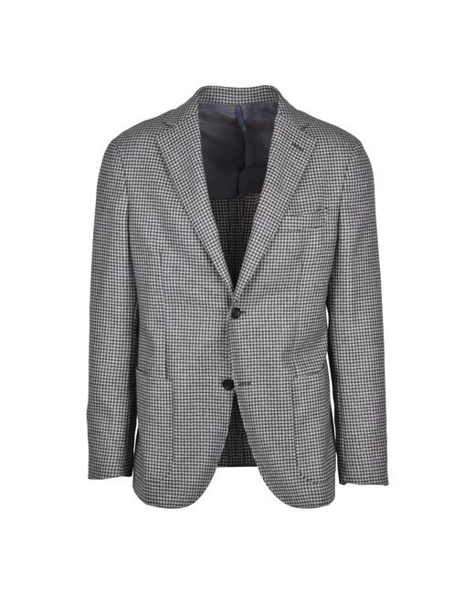 Montedoro Gray Blazers for men