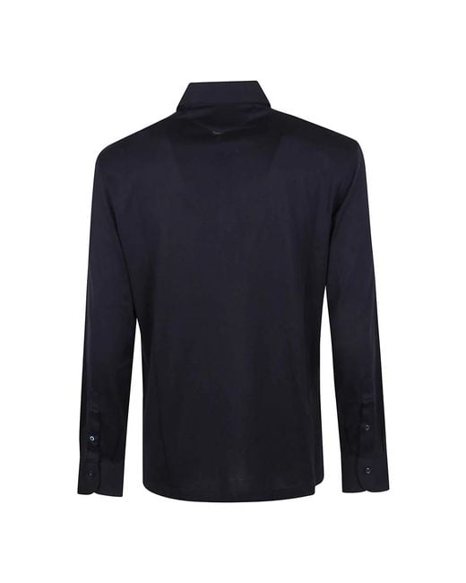 Polo Shirts Brunello Cucinelli de hombre de color Blue