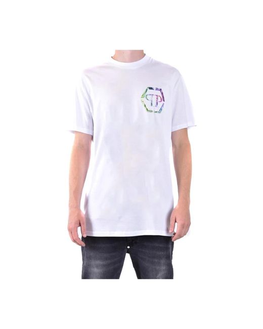 Philipp Plein White T-Shirts for men