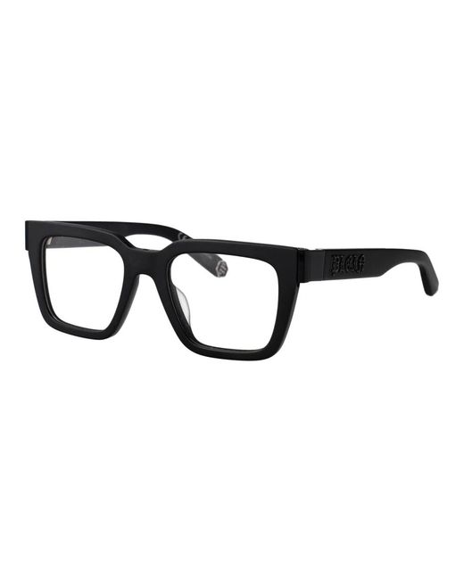 Philipp Plein Black Glasses for men