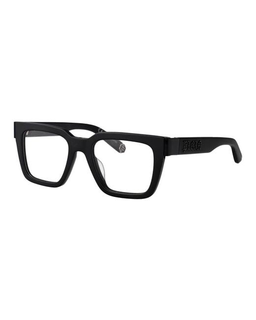 Philipp Plein Black Glasses for men