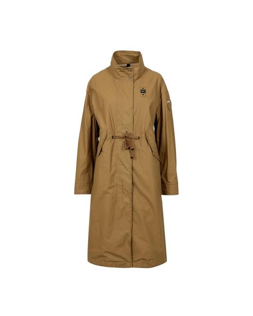 Blauer Parka in het Brown