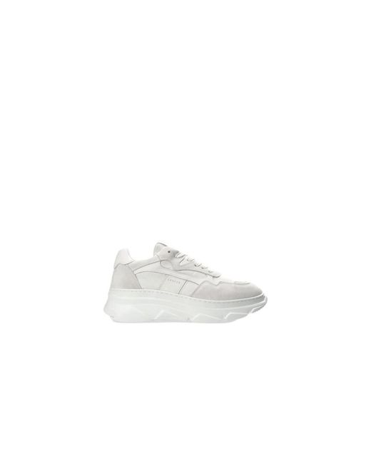 Zapatillas plataforma blancas COPENHAGEN de color White