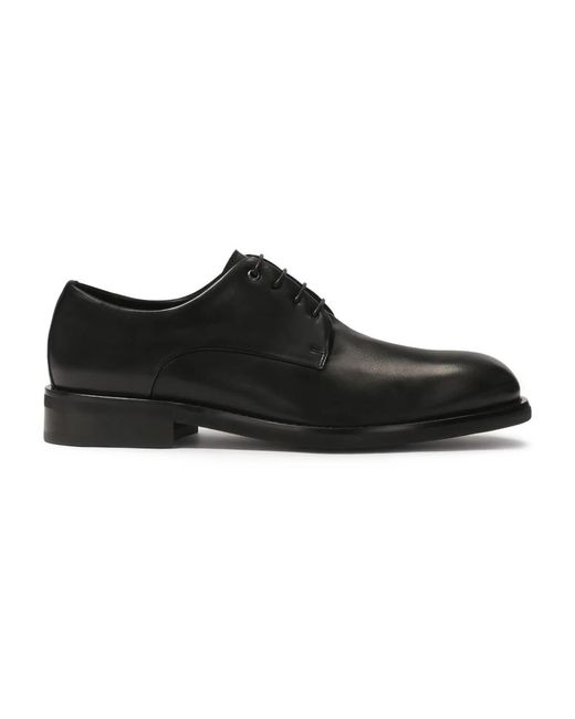 Kazar Casual Schwarze Lederhalbschuhe in Black für Herren