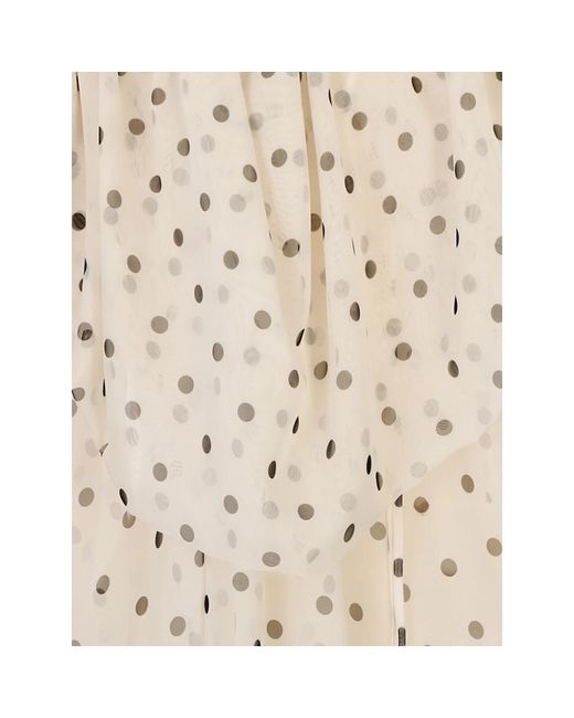 Blouses MSGM de color Natural
