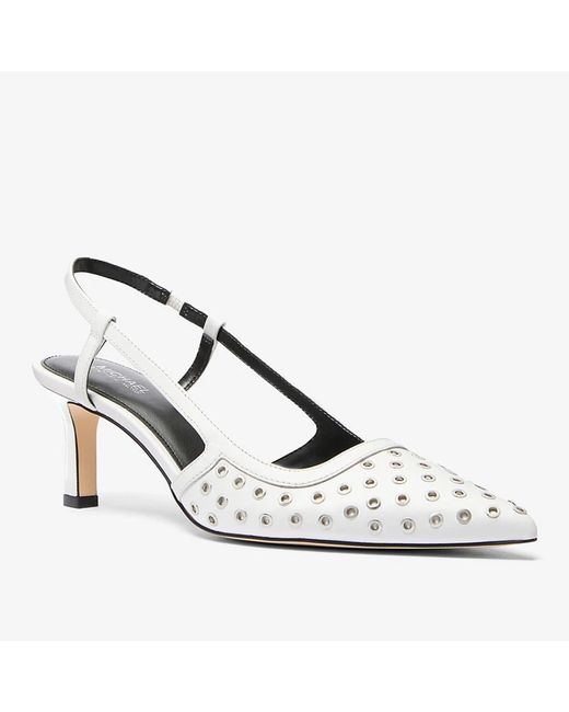 Michael Kors White Pumps