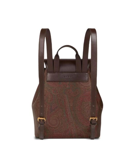 Etro Brown Backpacks