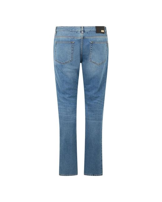 Moorer Blue Slim Fit Jeans for men