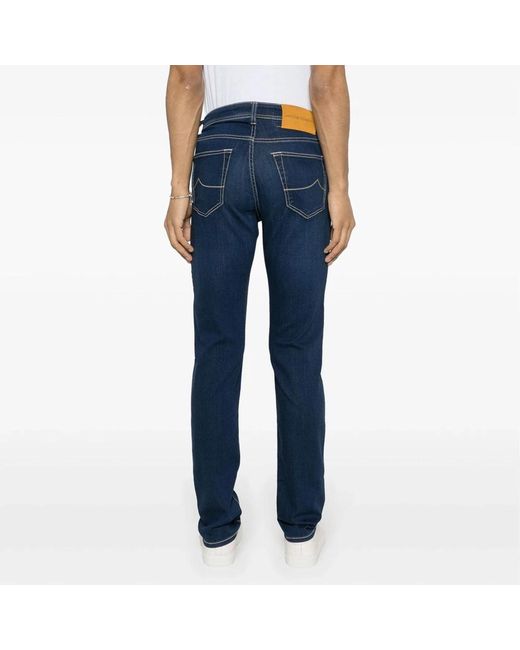Jacob Cohen Italienische slim fit jeans in Blue für Herren
