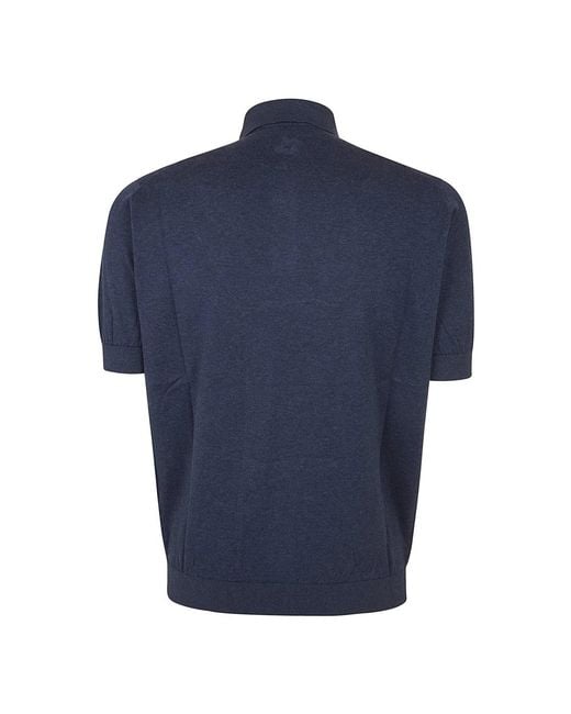Lardini Blue Polo Shirts for men