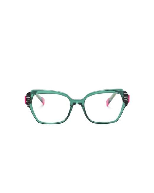 Etnia Barcelona Green Glasses