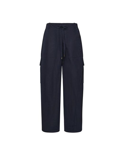 Alaïa Blue Tapered Trousers