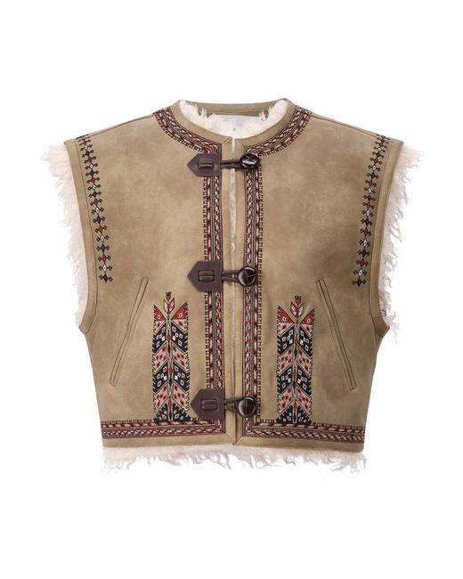 Vests Isabel Marant de color Natural