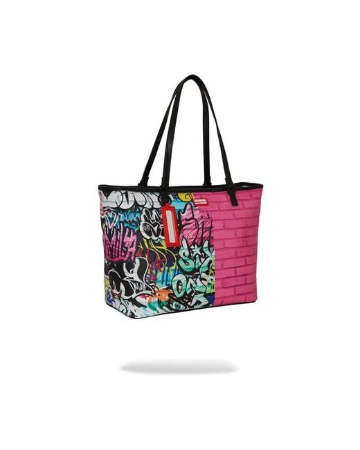 Sprayground Tote Bags in het Pink