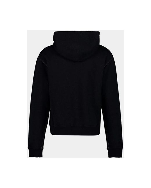 Valentino Garavani Black Hoodies for men