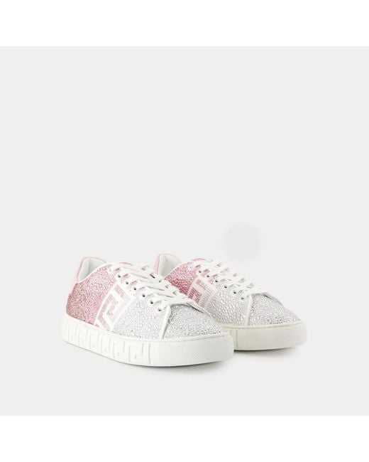 Versace Pink Sneakers