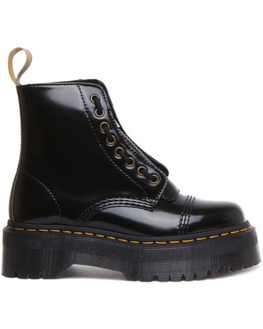 Dr. Martens Black Vegan Sinclair Platform Boots