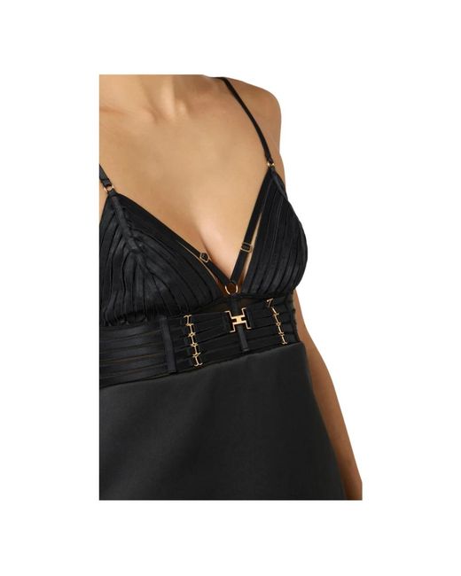 Elisabetta Franchi Black Short Dresses
