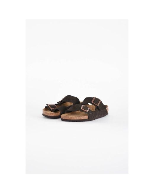 Birkenstock Brown Sliders