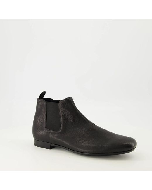 Prada Black Chelsea Boots for men