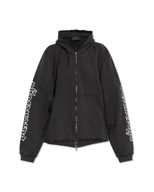 Balenciaga Black Zip-Throughs