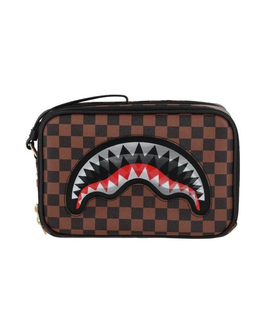 Toilet Bags di Sprayground in Black da Uomo