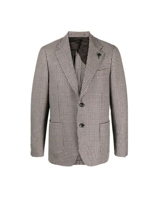 Lardini Gray Blazers for men