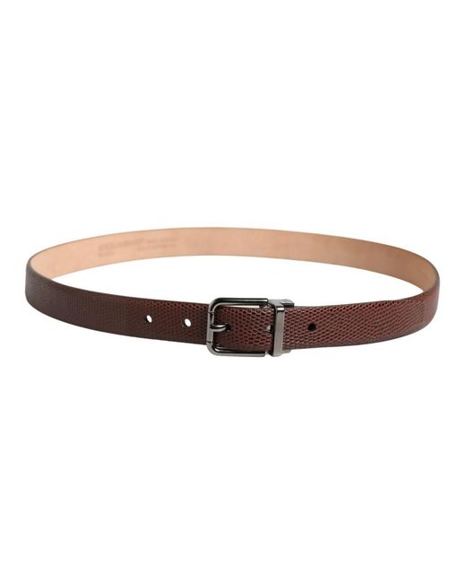 Dolce & Gabbana Brown Belts for men
