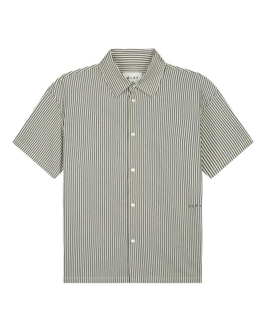 Short Sleeve Shirts Olaf Hussein de hombre de color Gray