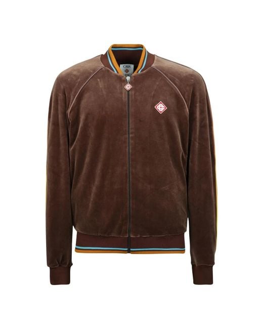 Casablanca Brown Bomber Jackets for men