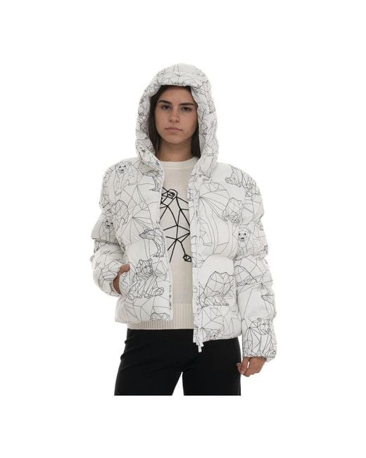 EA7 Gray Winter Jackets