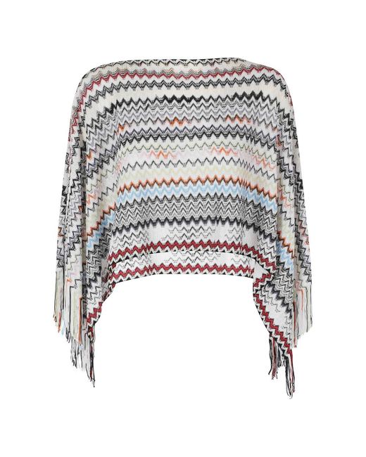 Capes Missoni en coloris White