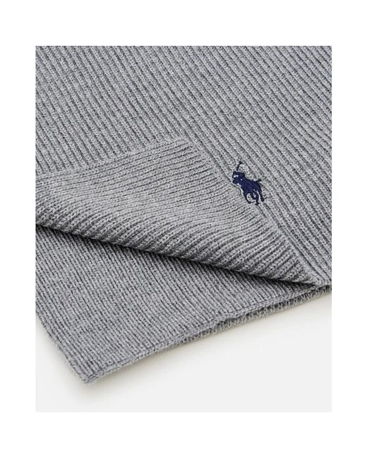 Polo Ralph Lauren Winter Scarves in het Gray voor heren