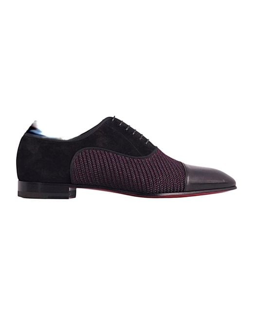 Christian Louboutin Blue Business Shoes for men