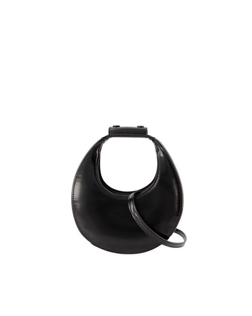 Staud Black Mini Moon Bag