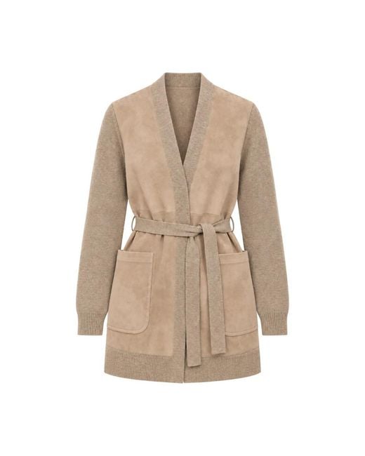 Cardigans Max Mara de color Natural