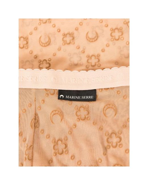 Tights MARINE SERRE de color Natural